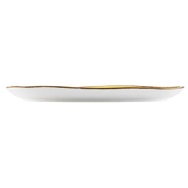 CAC China TUS-614-SFL Tucson Platter 13" X 6-1/2" Oval