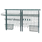 Quantum SGK-723036-1P Store Grid Medium-Duty Kit Includes: (1) 72" Wall Track