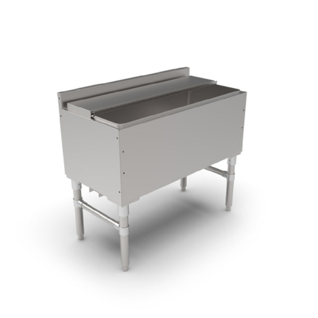 John Boos UBIB-1836-CP7-X Slim-Line Underbar Ice Bin/Cocktail Unit 36"W X 18"D X 32-1/2"H Overall Size