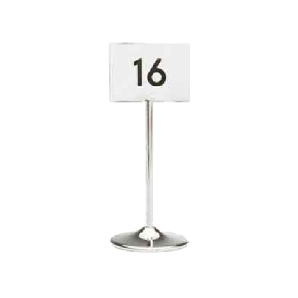 BauscherHepp 13.2264.2000 Table Number Stand 7-7/8"H (200mm) 18/10 Stainless Steel
