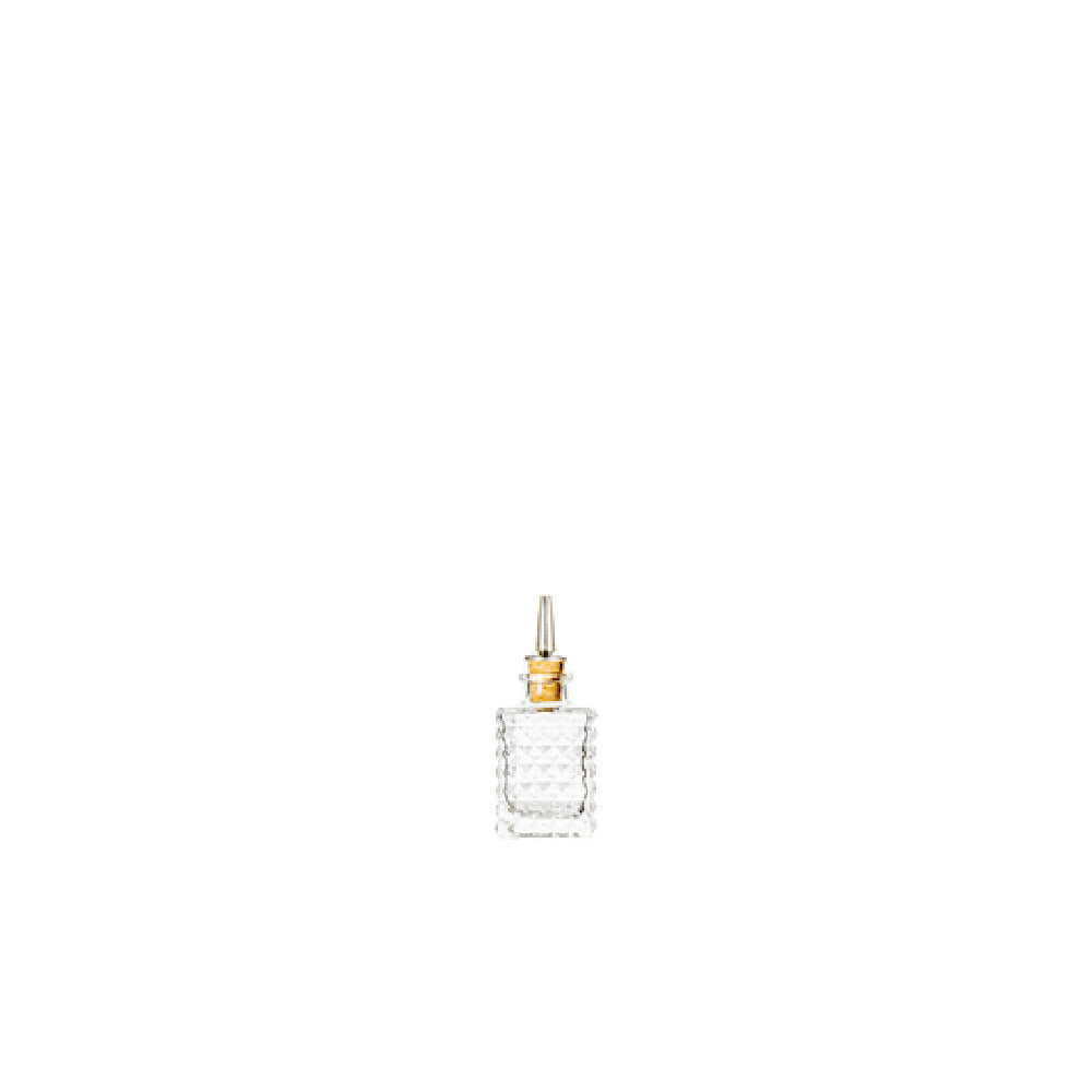 Hospitality Brands HG28297-006 Legend Glassware Diamond Bitters Bottle Glass