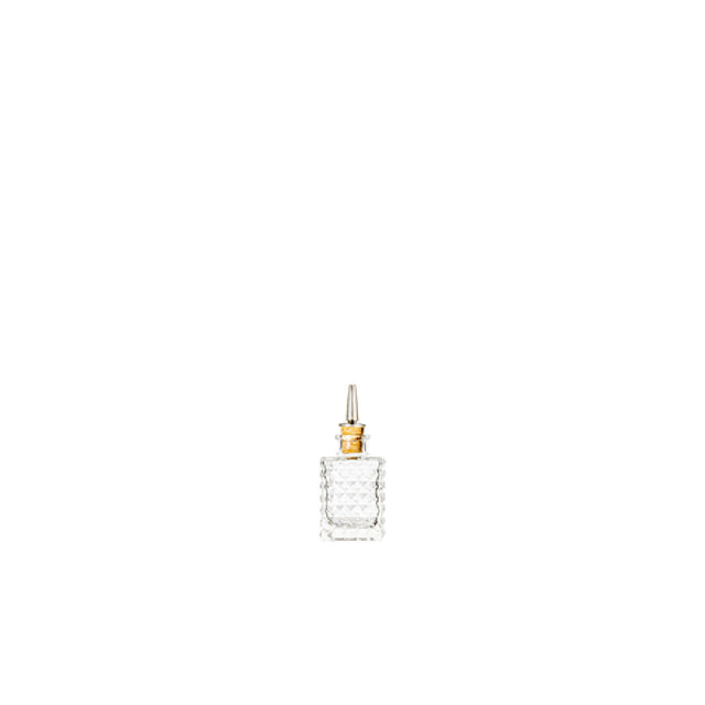 Hospitality Brands HG28297-006 Legend Glassware Diamond Bitters Bottle Glass