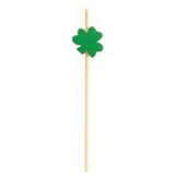 TableCraft Products 12142 - Decorative Picks, Shamrock, 5/8" X 1/4" X 4-1/2"