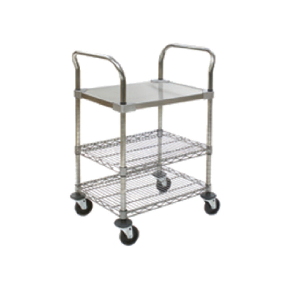 Eagle EU3-1824CS Utility Cart 3-tier 24"W X 18"D X 37-3/4"H