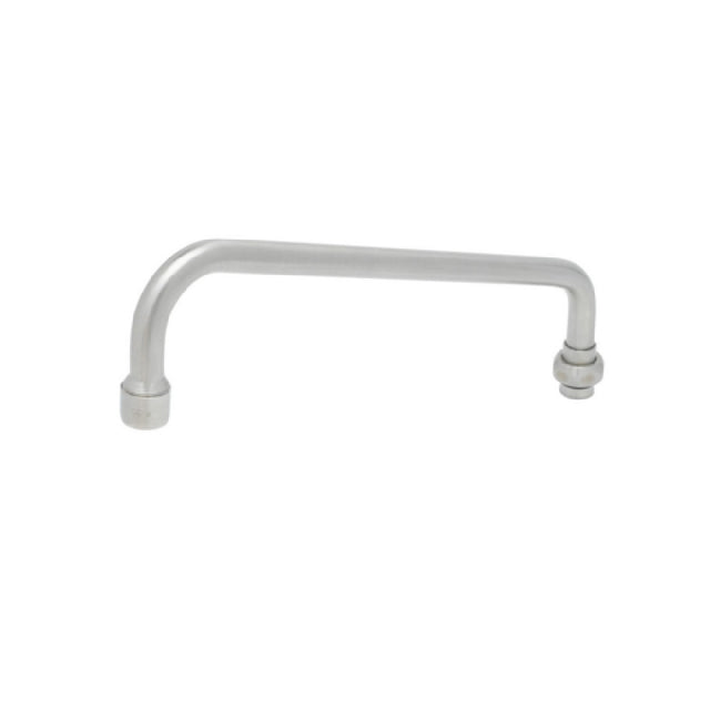 T&S Brass S062X-V20 EverSteel 12" Swing Nozzle With 2.0 GPM [7.6 L/min] Vandal Resistant Aerator