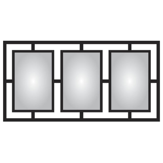 Hubert 34994 - Menu Board, 3-pocket, Wall-mount