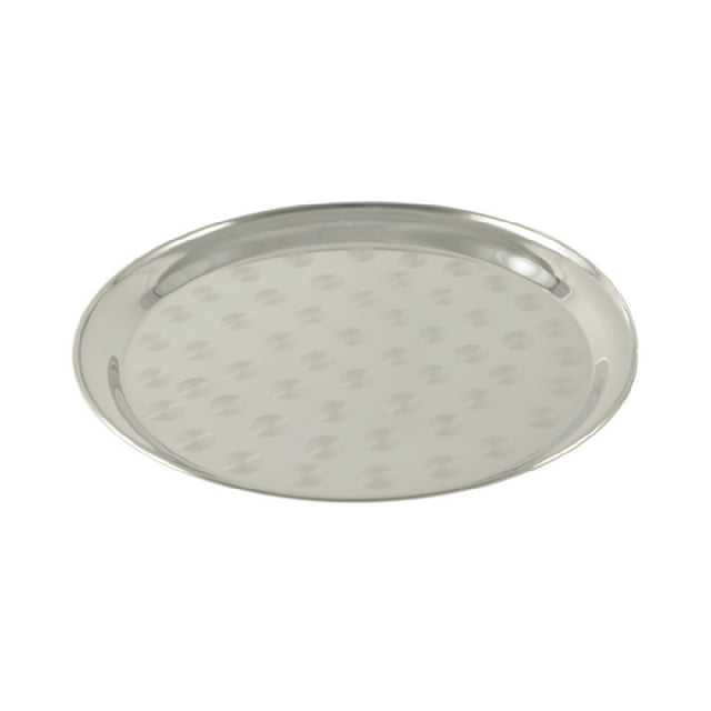 CAC China SSST-15 Serving Tray 15-3/4" Dia. Round