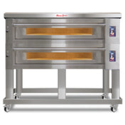 Marra Forni ELST55-36/2 Marra Forni Electric Deck Oven Two Independent Stacked Cooking Decks Each With 55" X 36" MarraStone Cooking Surface