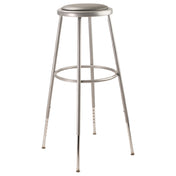 National Public Seating 6430H NPS® Heavy Duty Steel Stool 32"-39" Height Adjustable