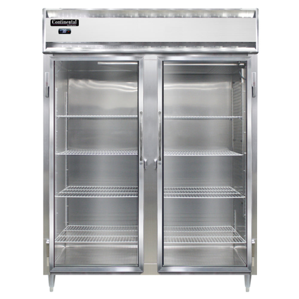 Continental Refrigerator D2RENGD Designer Line Wide Refrigerator Reach-in 57"W