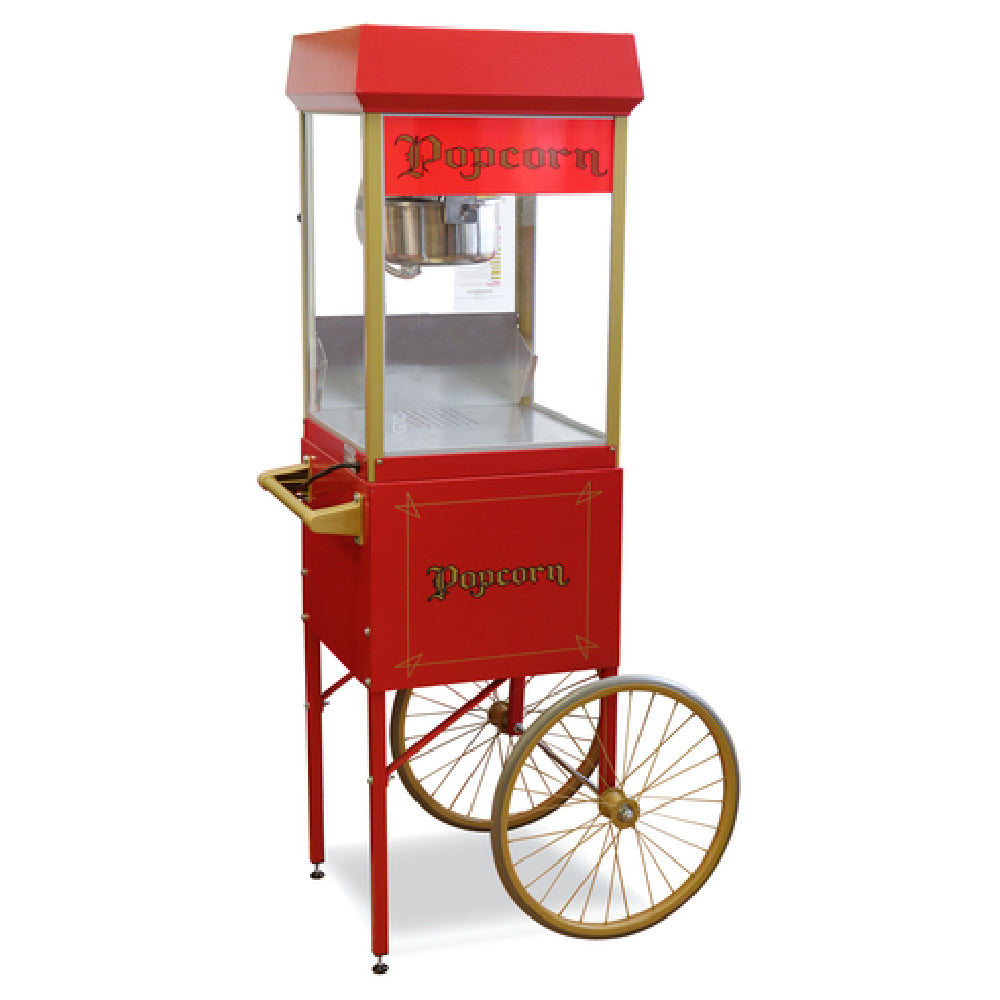 Gold Medal 2408 - Fun Pop Red Popper, Electric, Countertop