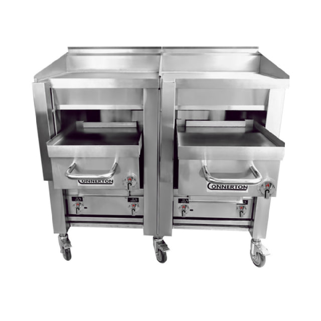 Connerton Cooking A-4F Griddle/Overfire Broiler Combination Floor Model Gas
