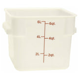Thunder Group PLSFT006PP Food Storage Container 6 Quart Square
