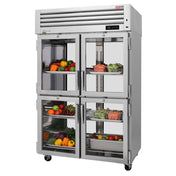 Turbo Air PRO-50-4R-G-PT-N PRO Series Refrigerator Pass-thru Two-section