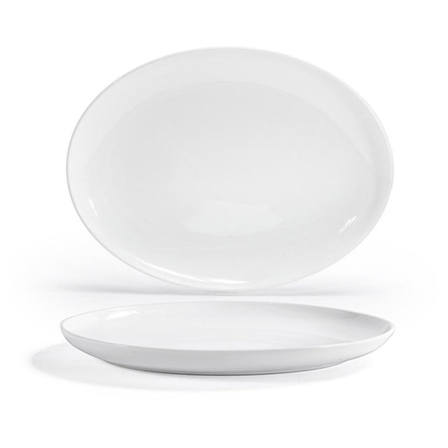 FOH BPT038WHP20 Harmony™ Platter 17" X 13" X 1-3/4"H Oval