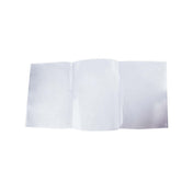 Risch 300 8.5X11 Clear Vinyl Menu Cover 8-1/2" X 11" Triple Pocket