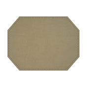 Risch PLACEMATDXOCT-EVERGREEN 16X12 Evergreen Bio-friendly Faux-leather Premium Sewn Placemat (specify Color)