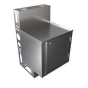 BK Resources UBC-DW-21-W24HL Top Shelf Underbar Cabinet Flat Top With Raised Edge