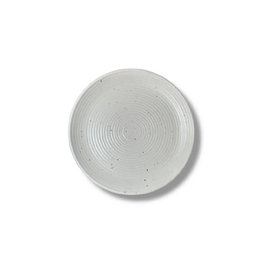 By The Earth Living DW014 Appetizer Plate 7" Dia. Round