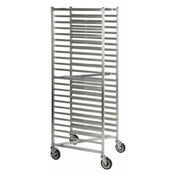 Hubert 28W-125 - Kratos® Nesting Aluminum Bakery Pan Rack, Holds 20 Pans, 21"W X 26"D X 70"H