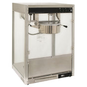 Winco 11147 Benchmark Silver Screen Popcorn Machine Electric Countertop