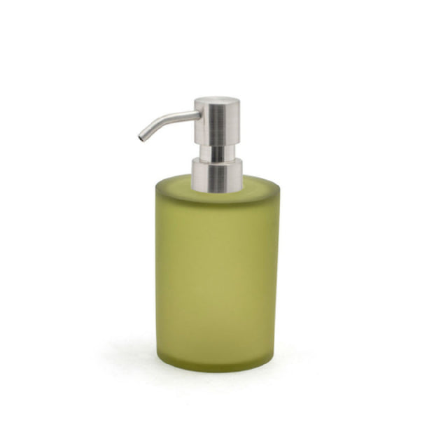 FOH RSP027GRR12 10oz Nassau Pump Sage With Mirrored Top Includes One RSP003GRR12-BTM 10oz Nassau Pump Base Sage