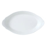 Steelite 11010318 Oval Earred Dish 6.5 Oz 8.0" X 4.5" X 1.63"