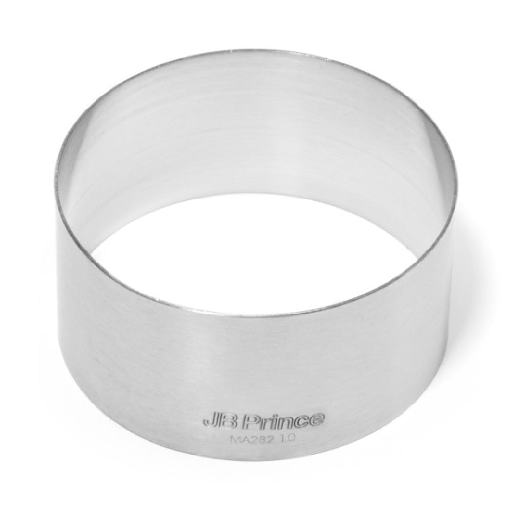 JB Prince MA282 10 JB Price Seamless Ring 3-9/10" Dia. X 1-9/10"H Round