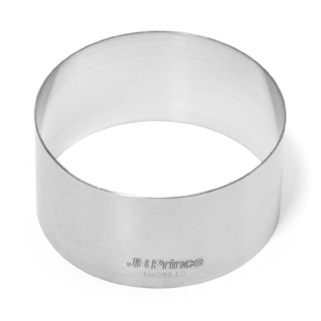 JB Prince MA282 10 JB Price Seamless Ring 3-9/10" Dia. X 1-9/10"H Round