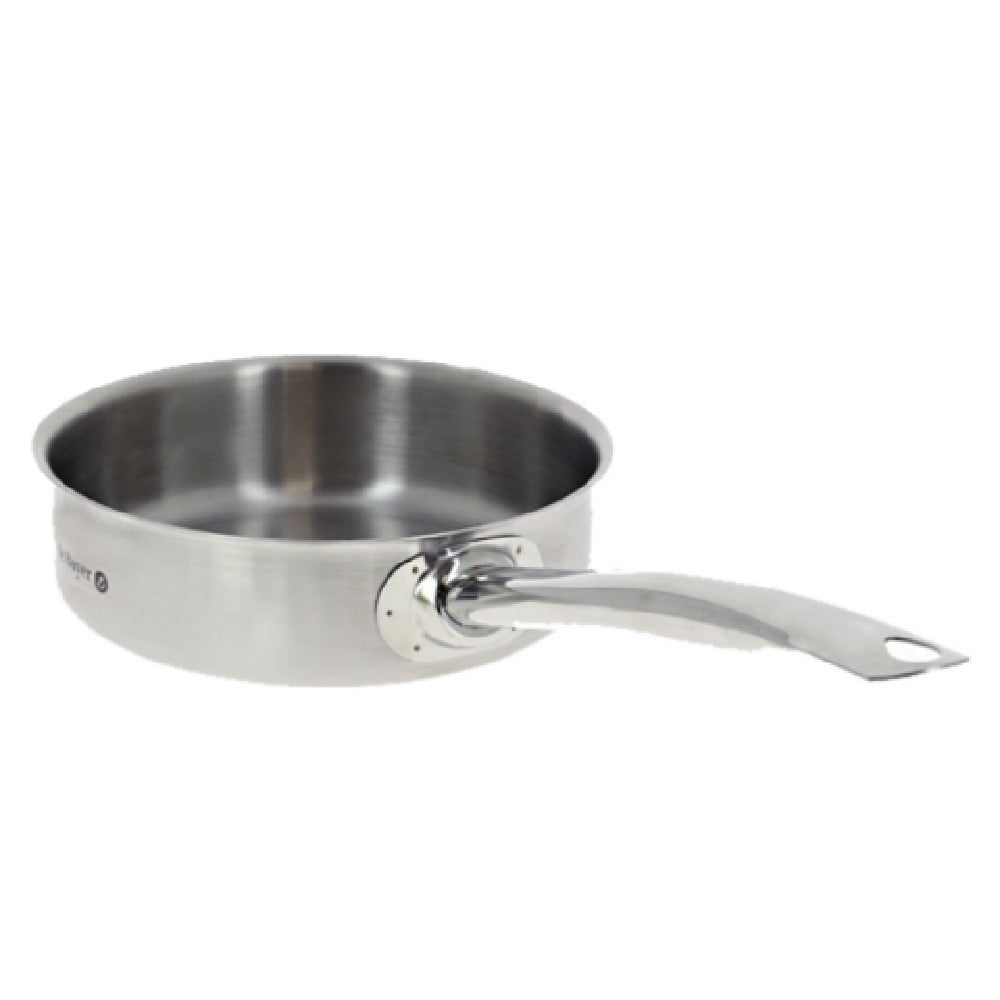 JB Prince S461 28 De Buyer Prim Appety Straight Saute Pan 11"dia Stainless Steel