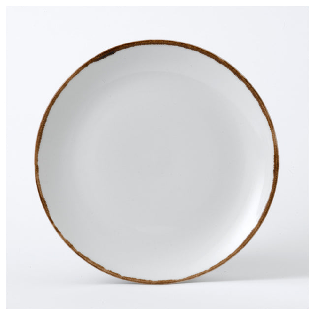 Arc Cardinal HN260 Dudson Harvest Natural Coupe Plate (D:10.25'') Vitrified Ceramic