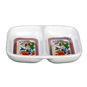 Thunder Group 1102TP Twin Sauce Dish 2 Oz. 3-3/8" X 2-3/4"