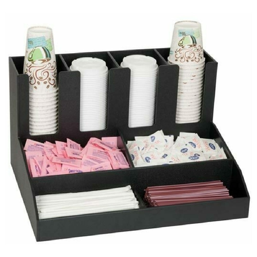 Dispense-Rite CLCO-4BT - Cup, Lid, Condiment And Straw Organizer
