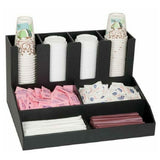 Dispense-Rite CLCO-4BT - Cup, Lid, Condiment And Straw Organizer