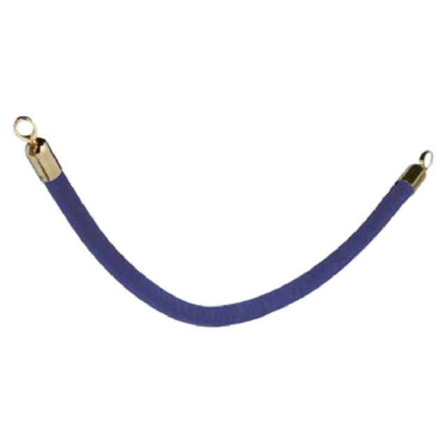 American Metalcraft RSCLRPGOBU Securit® Barrier System Rope 2" Diameter X 60" Length
