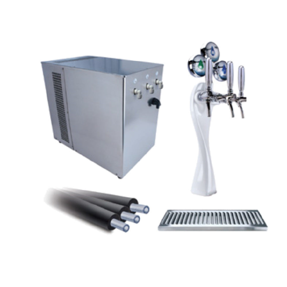 Micro Matic H2O-UCM-M-KIT Water Dispenser Undercounter Mount With Magic Tower