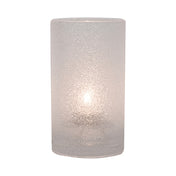 Hollowick 43517CI Clear Ice Silo 5" Glass Cylinder 5"H X 2.63" Dia. (mm: 127 H X 67 Dia.)