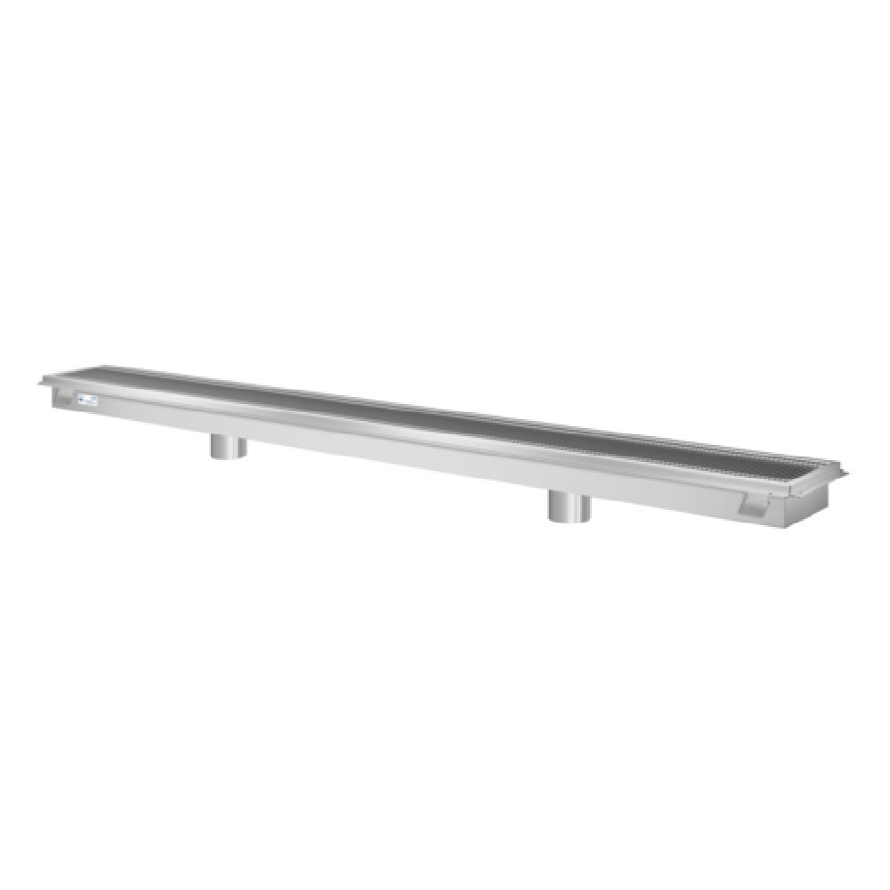 Koolmore KM-FTG-1272 KoolMore Commercial Floor Trough Drain 72"W X 12"D 4"dia. Drain Connections