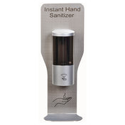 Central Specialties 5901-D-BP Hand Sanitizer Dispenser 17 Oz. Capacity 3-1/2" X 3-1/2" X 8"H