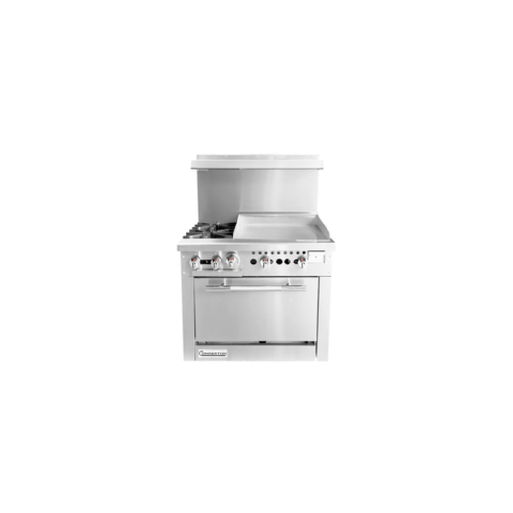 Connerton CN36-2-24G_NAT - Restaurant Range, Gas, 36"W X 33.9"