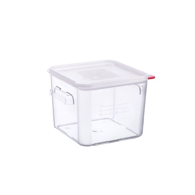 Carlisle 31853 Araven Food Storage Container 6.3 Qt. 8-7/8"W X 8-7/8"D X 7-1/2"H