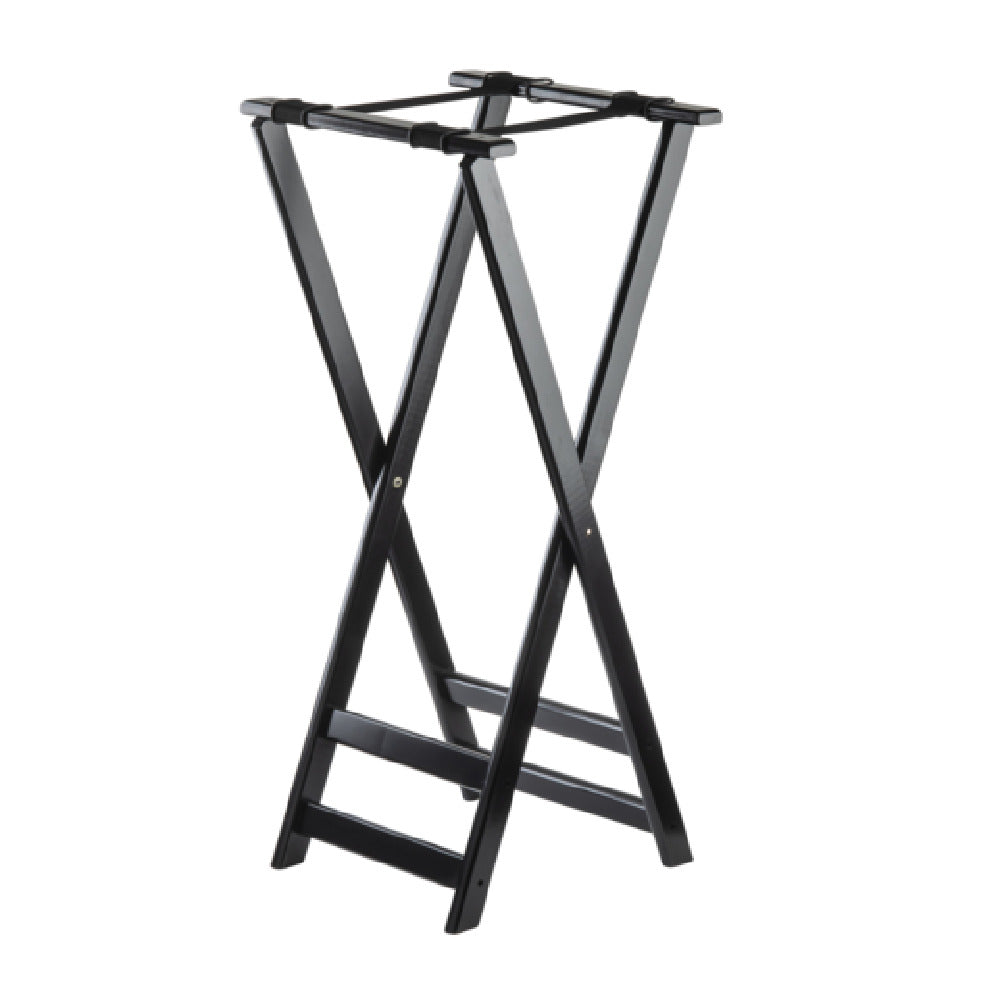 TableCraft Products 11520 - Tray Stand, 18" X 17" X 38", Rubberwood