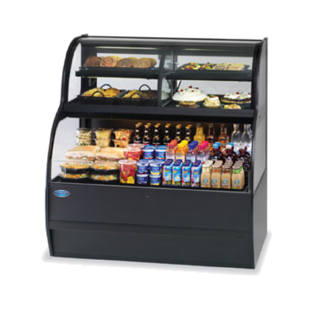 Federal Industries SSRC7752 Specialty Display Convertible Merchandiser With Refrigerated Self-serve Bottom & Convertible Top