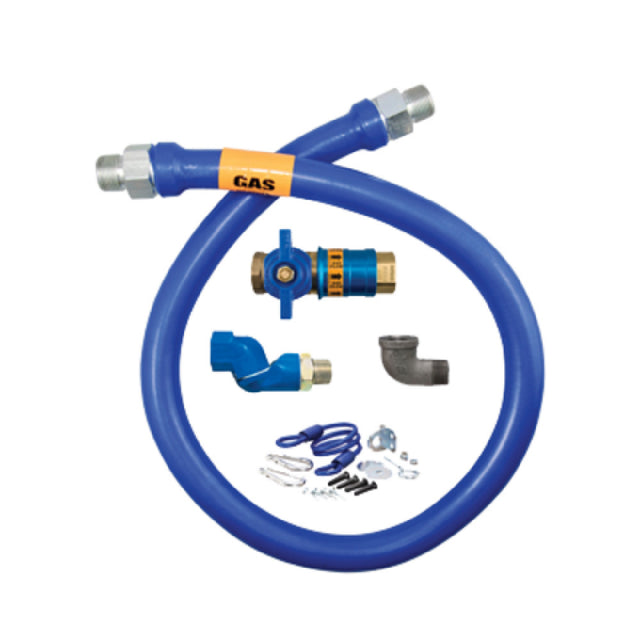 Dormont 1650KITCFS72 Dormont Blue Hose™ Moveable Gas Connector Kit 1/2" Inside Dia.