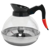 Service Ideas PCB18 Coffee Decanter 1.8 Liter (60.8 Oz.) 5" X 6-3/4" X 7" Includes Decaf Indicator Sleeve