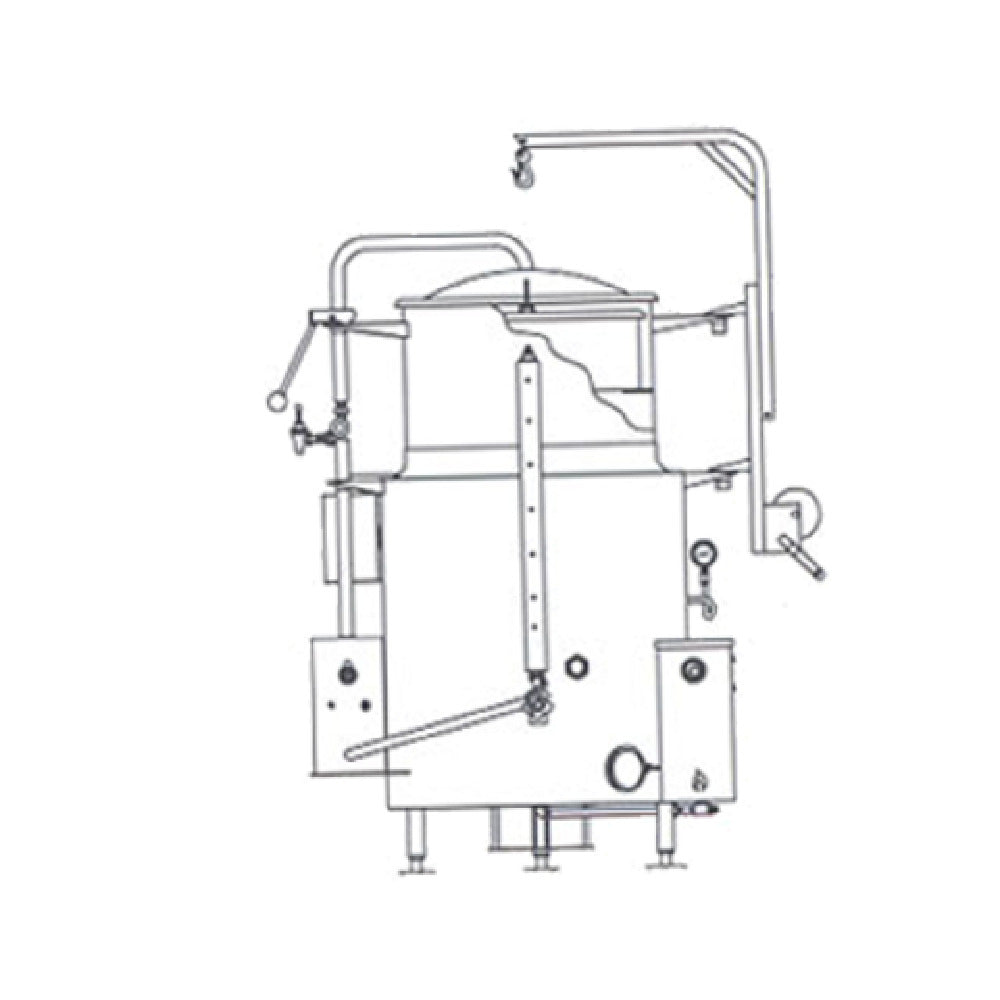 Legion LTCRG-40 Coffee Kettle Gas 40-gallon