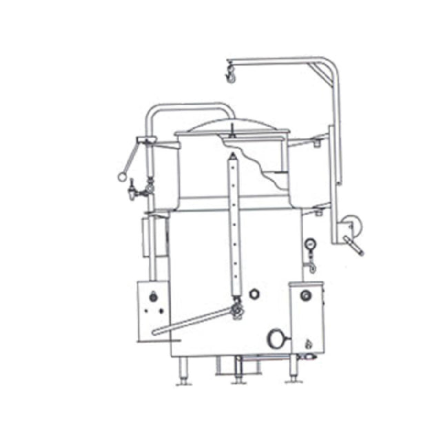 Legion LTCRG-40 Coffee Kettle Gas 40-gallon