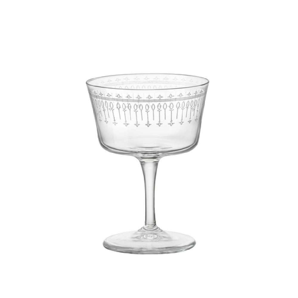 Steelite 49214Q902 Fizz Glass 7-1/2 Oz. (H 4-7/8" M 3-5/8" T 3-5/8" B 2-3/4") Glass