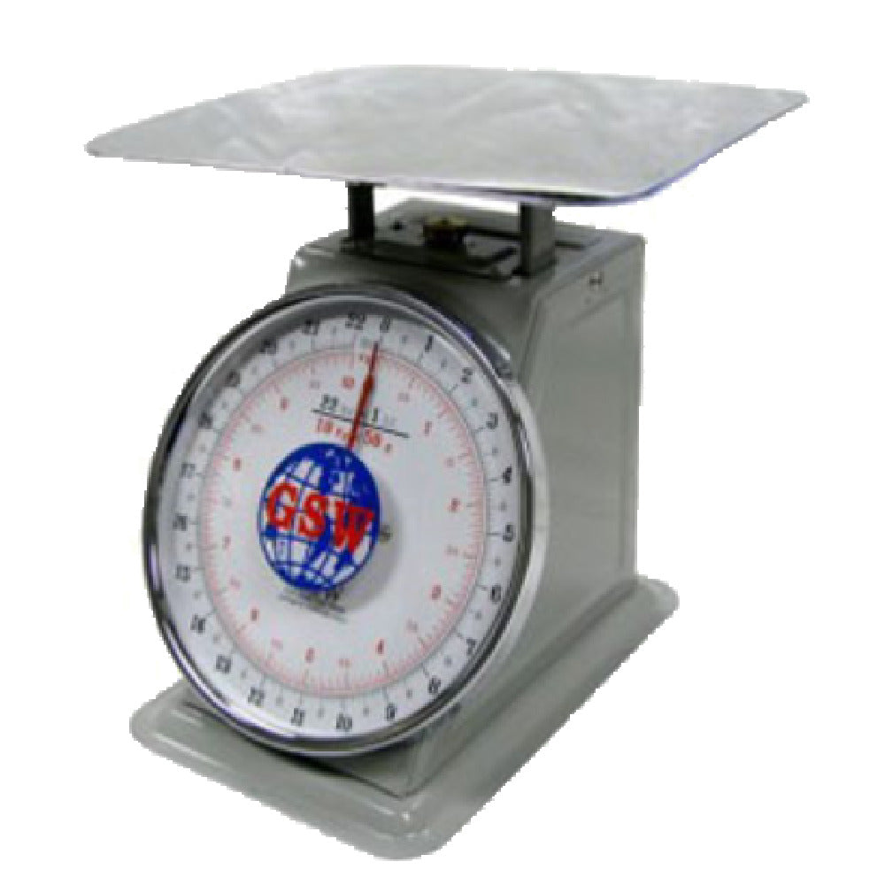 GSW USA SC-P55 Scale 55 Lb. X 4 Oz. (25 Kg X 100 G) 9-1/2" Dial Dia.