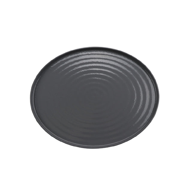 GET Enterprises RO-2016-GRS/BKM Roca Glazed Platter 20" X 16" Oval